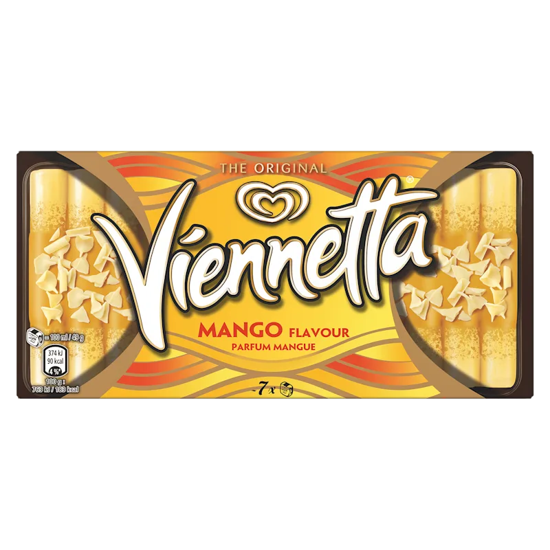 Ola Viennetta mango en witte chocolade