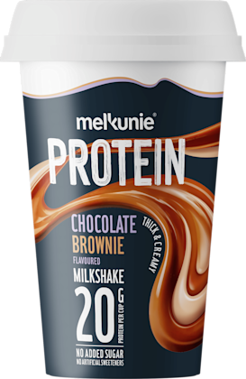 Protein Milkshake Chocolade Brownie