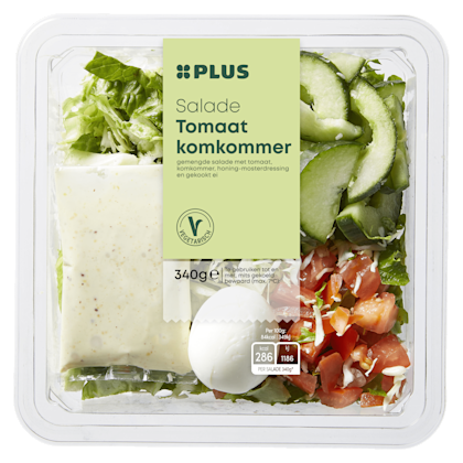 Salade Tomaat Komkommer