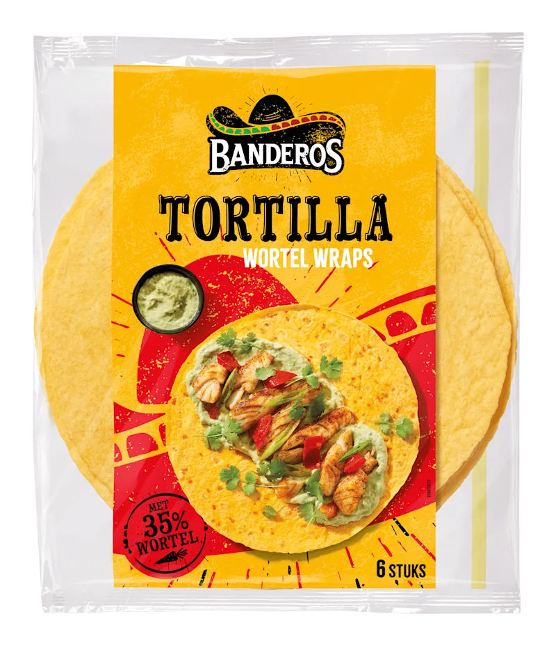 Banderos Wortel wraps