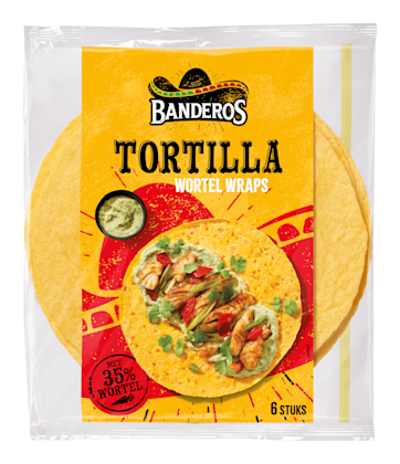 Banderos Wortel wraps