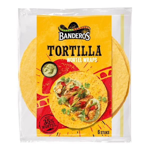Banderos Wortel wraps