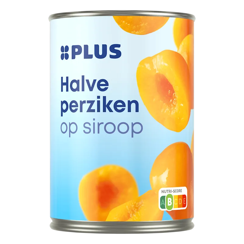 PLUS Perziken lichte siroop