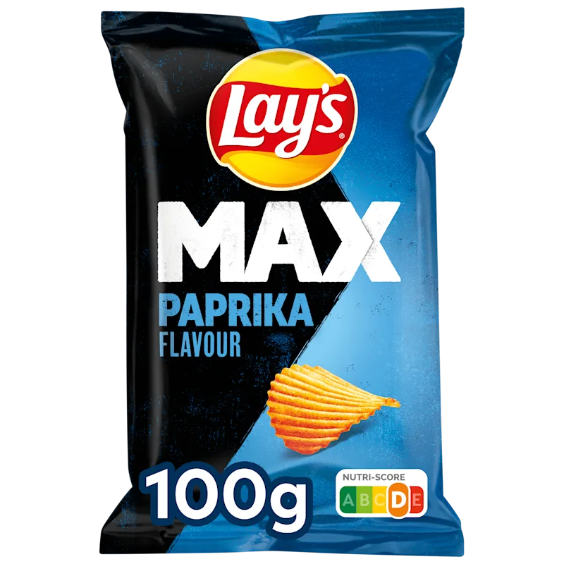 Lays Max Ribbel Chips Paprika