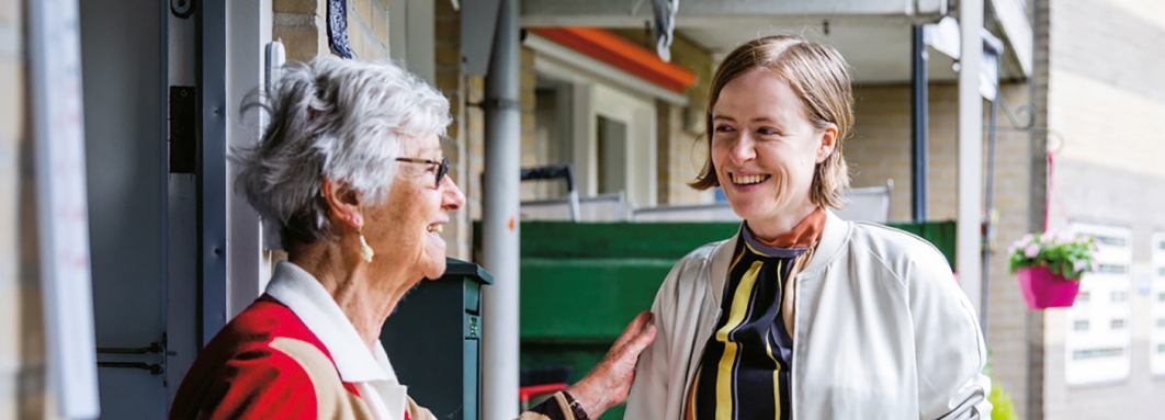 Thuiskok van stichting Thuisgekookt bij ouderen.
