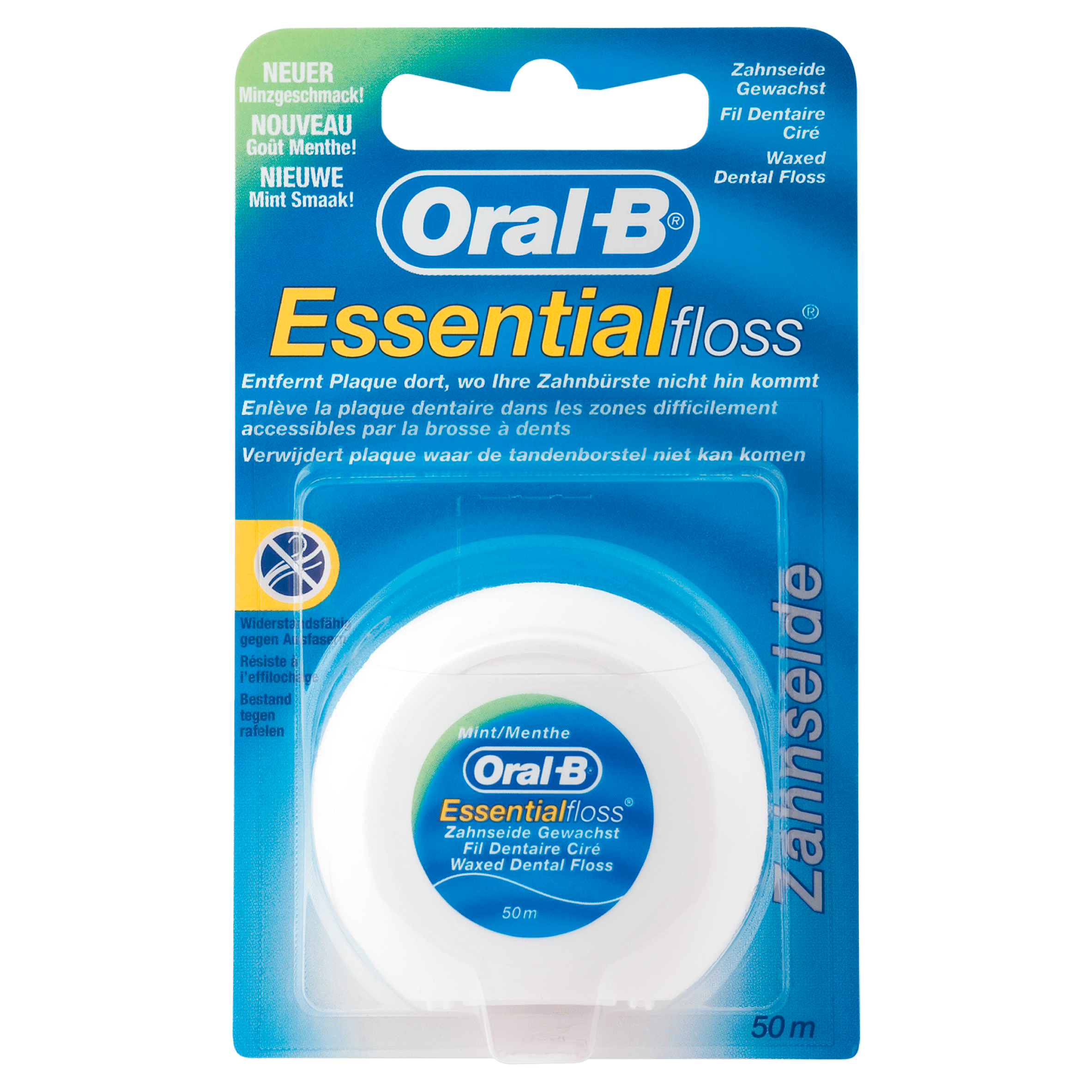 OralB Floss essential munt Per Blister 1 st