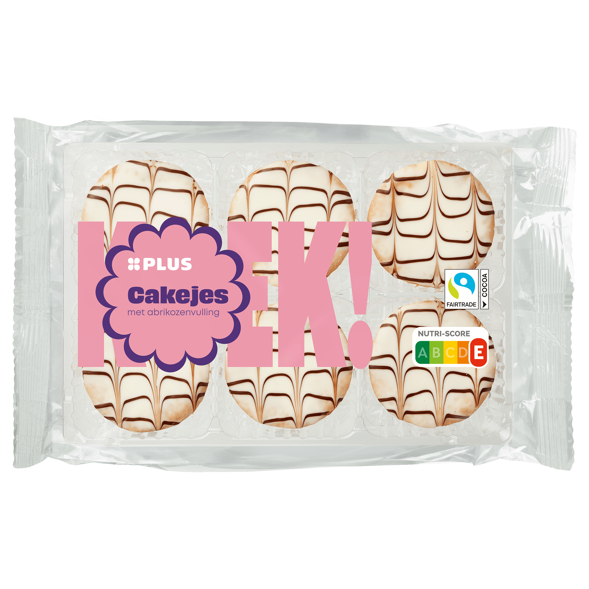 PLUS Abrikozen cakejes Fairtrade