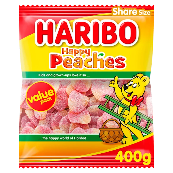 Haribo Happy Peaches Voordeelverpakking