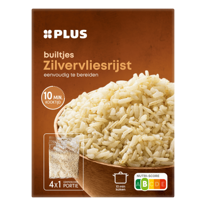 Zilvervliesrijst builtjes