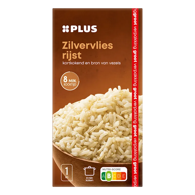 PLUS Zilvervliesrijst VDV