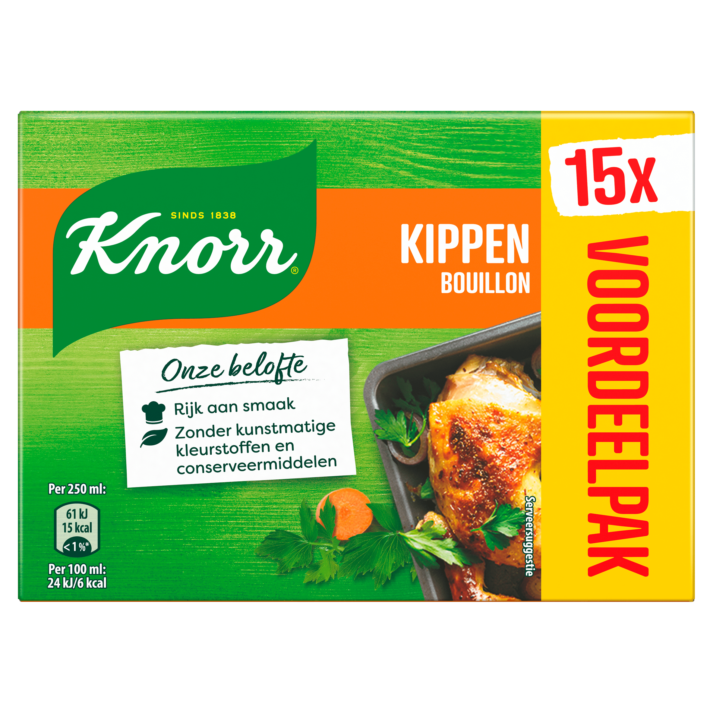 Knorr Bouillon kip Per Doos 15 st