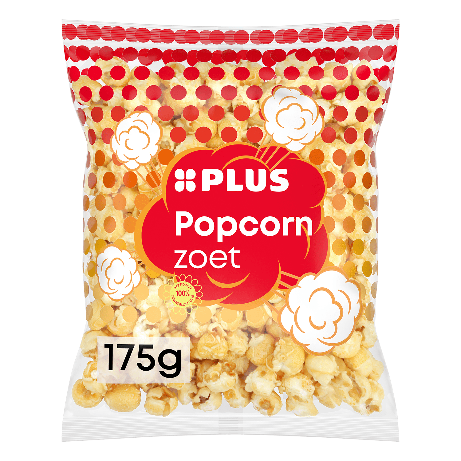 PLUS Popcorn zoet Per Zak 175 g