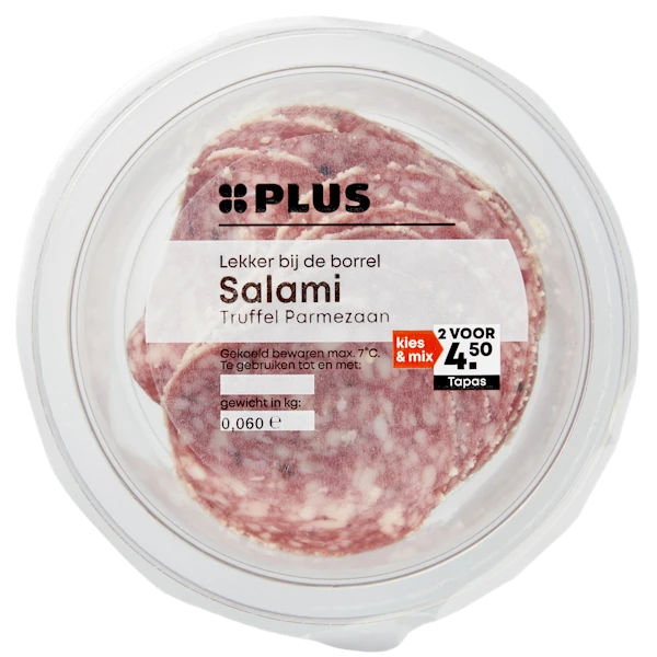PLUS Salami truffel parmezaan
