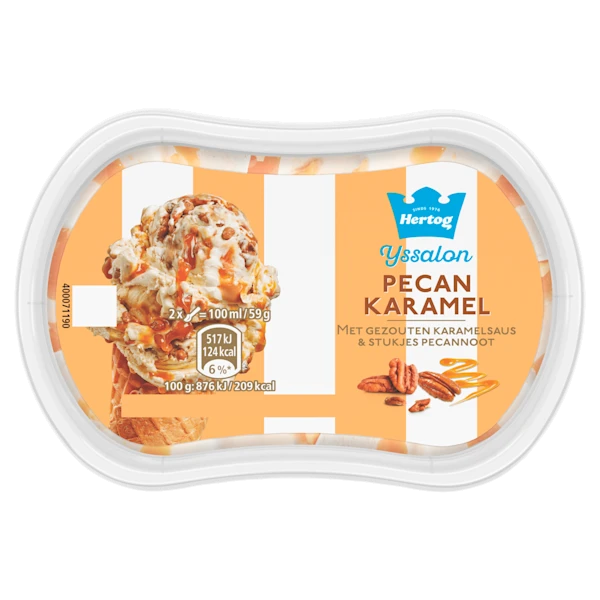 Hertog IJssalon mini pecan karamel