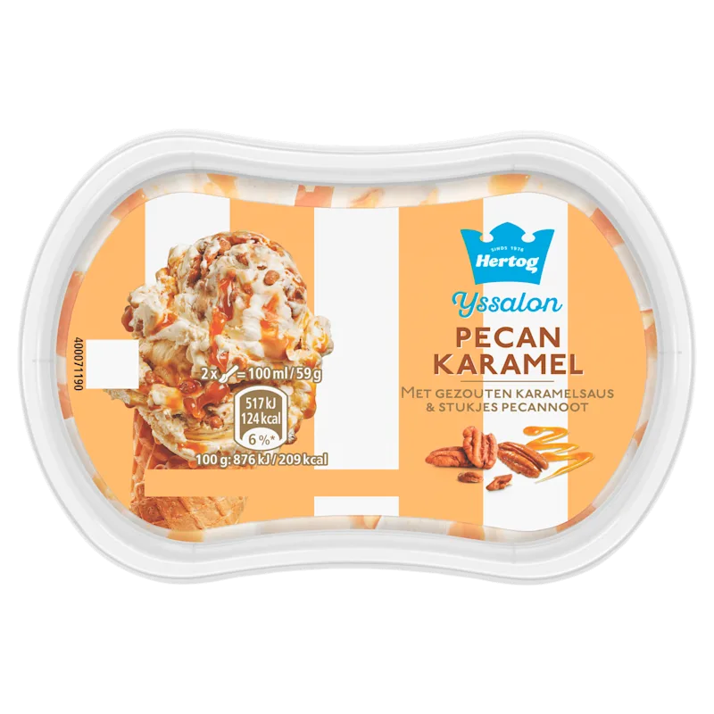 Hertog IJssalon mini pecan karamel