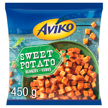 Zoete Aardappel Blokjes