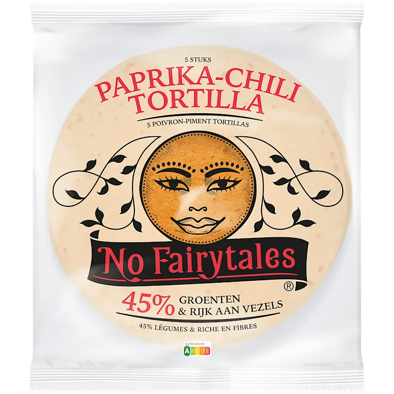 No Fairytales Paprika-chili tortilla