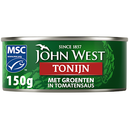 John West Tonijnstukken met groente