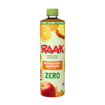 Raak Vruchtensiroop multivruchten zero