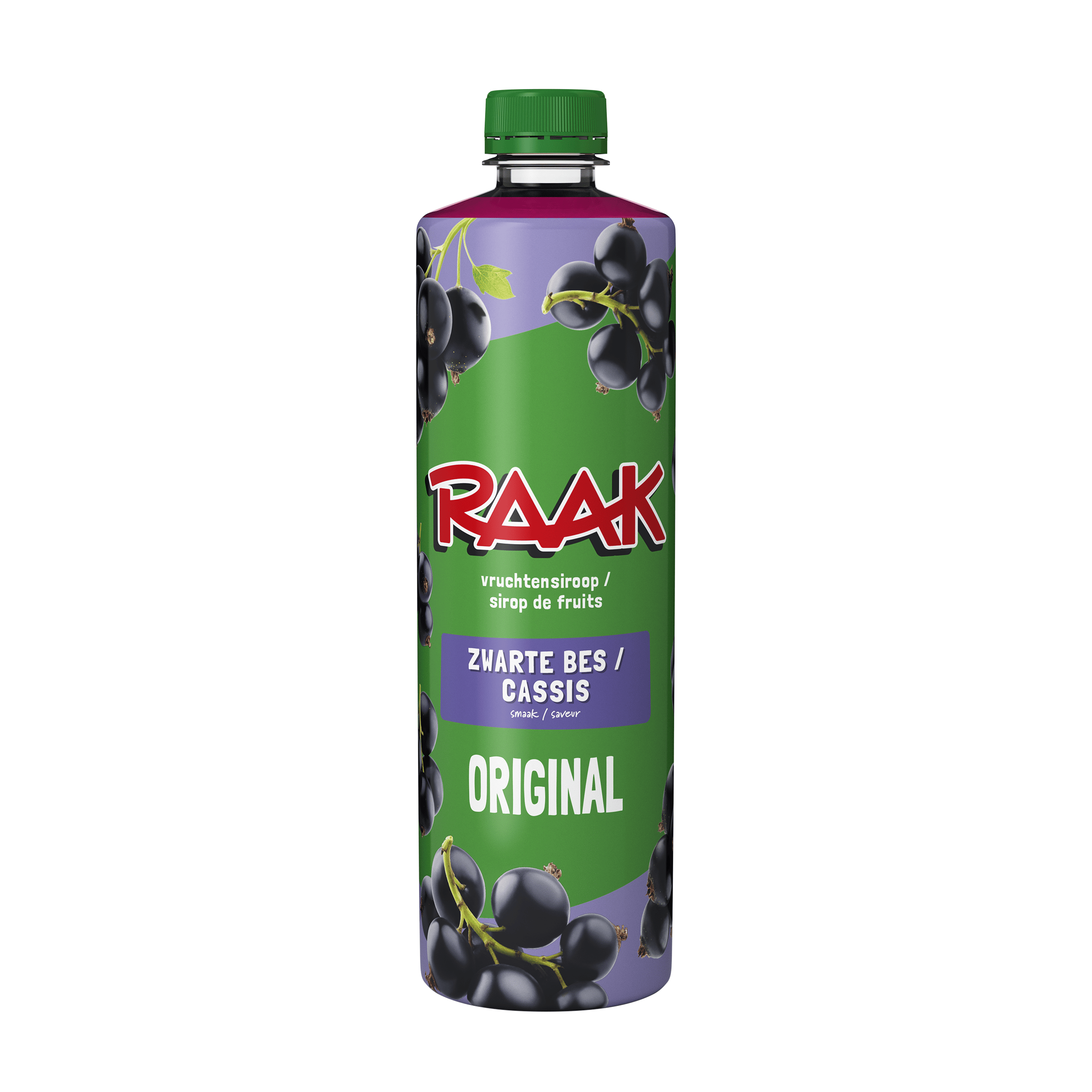 Raak Vruchtensiroop zwarte bessen