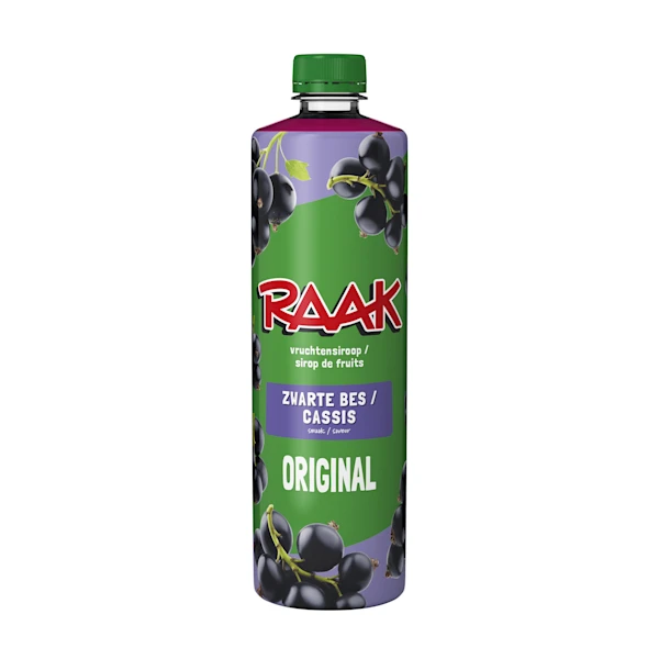 Raak Vruchtensiroop zwarte bessen