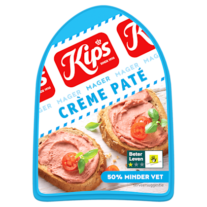 Kips Magere smeerpaté creme