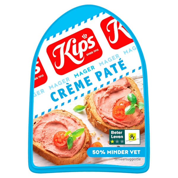 Kips Magere smeerpaté creme