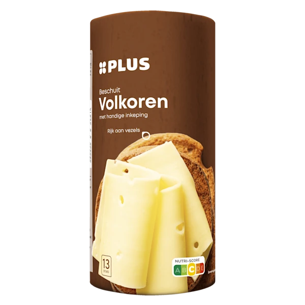 PLUS Beschuit volkoren
