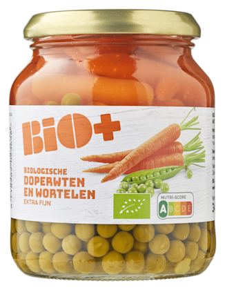 Doperwten en wortelen