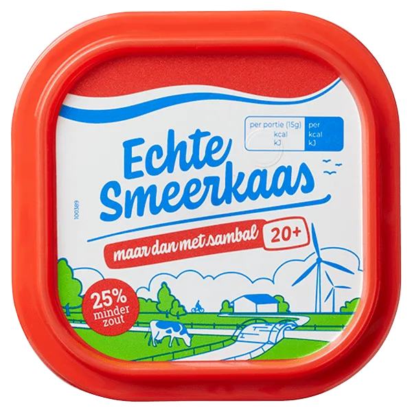 Echte Smeerkaas Sambal 20+