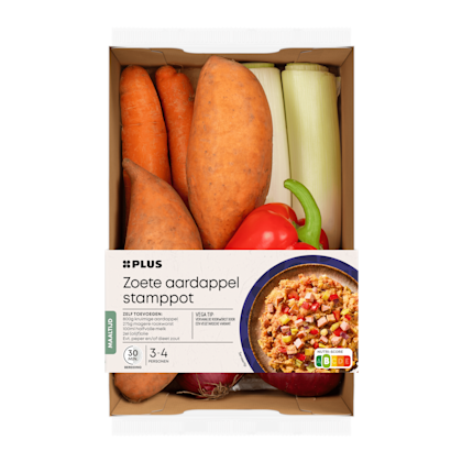 Verspakket zoete aardappelstampot