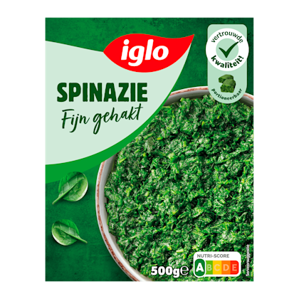 Spinazie fijn gehakt