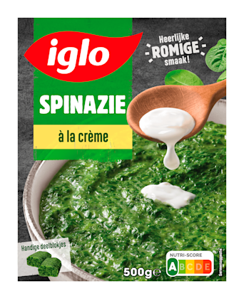 Iglo Spinazie a la creme - PLUS