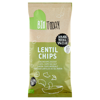 Linzenchips zeezout bio