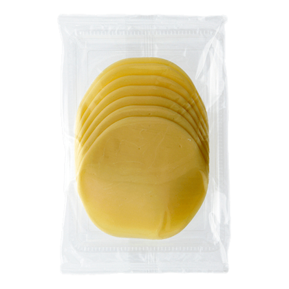 Mozzarella plakken