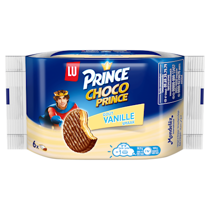 Prince Choco koeken chocolade vanille - PLUS