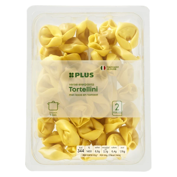 PLUS Tortellini met tomaat en kaas