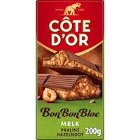 Côte d'Or BonBonBloc Praline Noisette