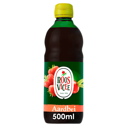 Siroop aardbei