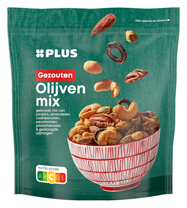 Olijvenmix gezouten