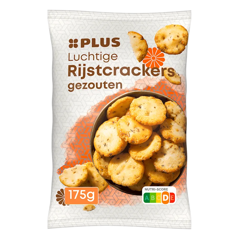 PLUS Luchtige rijstcrackers