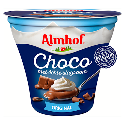 Choco met slagroom original