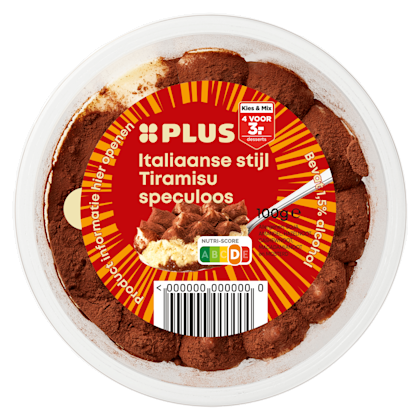PLUS Italiaanse stijl Tiramisu