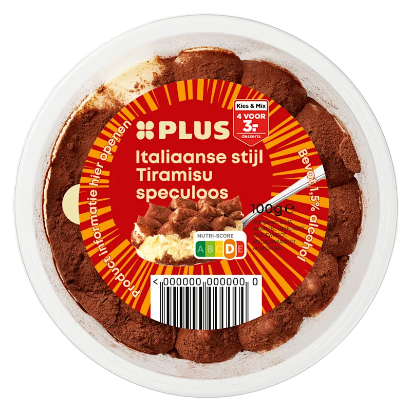 PLUS Italiaanse stijl Tiramisu