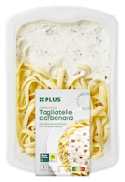 PLUS Tagliatelle carbonara