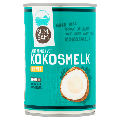 Kokosmelk 6% vet