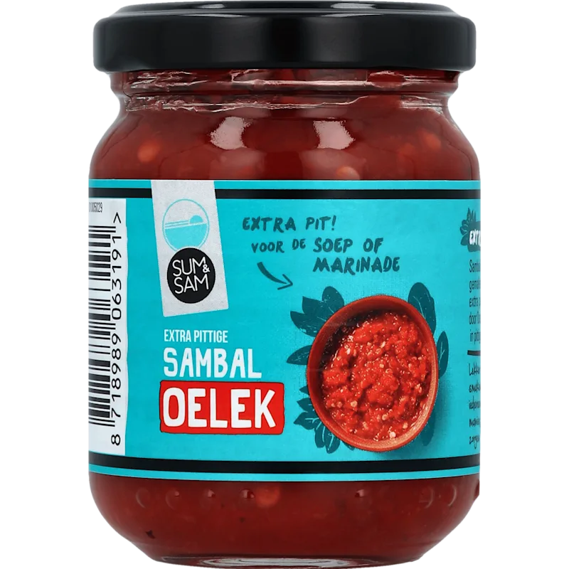 Sum en Sam Sambal oelek