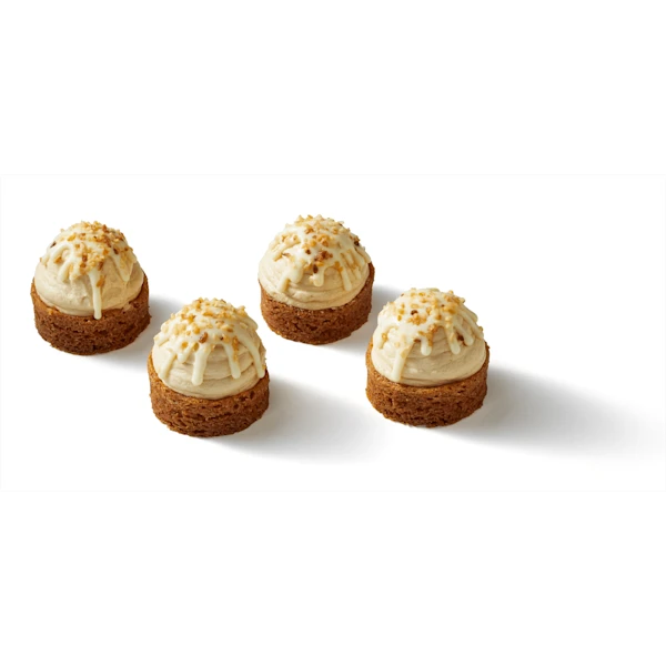 PLUS Korenlanders Mini witte chocolade hazelnootgebakjes
