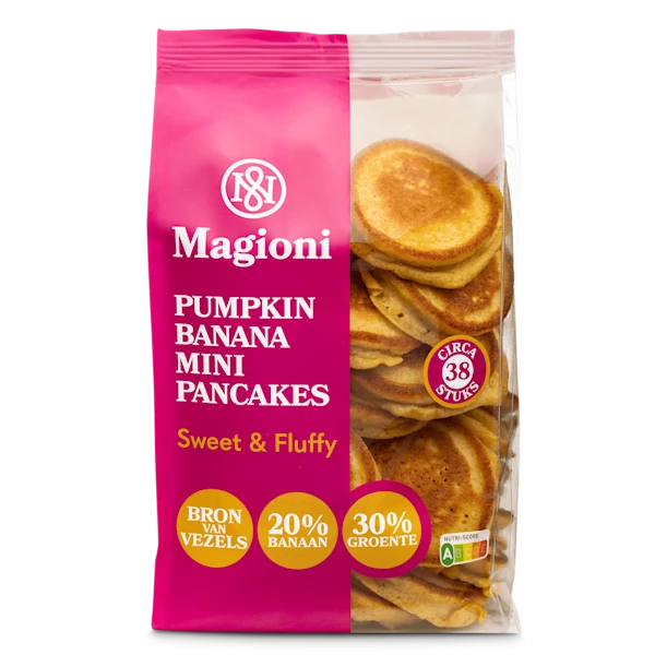 Magioni Pumpkin banana mini pancakes