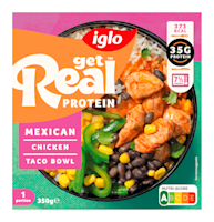 Iglo GetReal Protein Mexican Chicke